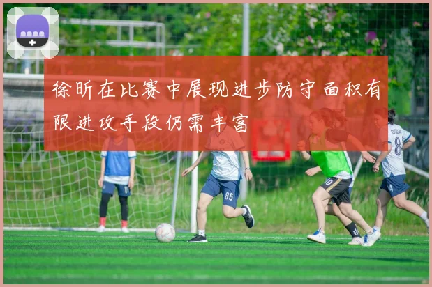 徐昕在比赛中展现进步防守面积有限进攻手段仍需丰富